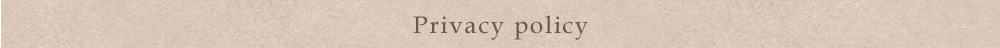 privacy policy